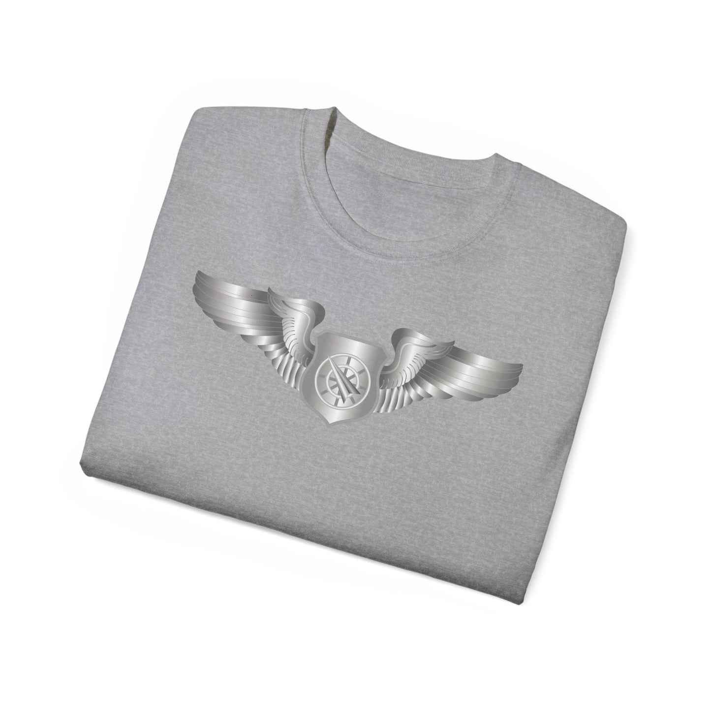 Unisex Ultra Cotton Tee - USAF - Air Battle Manager - Basic Wings wo Txt