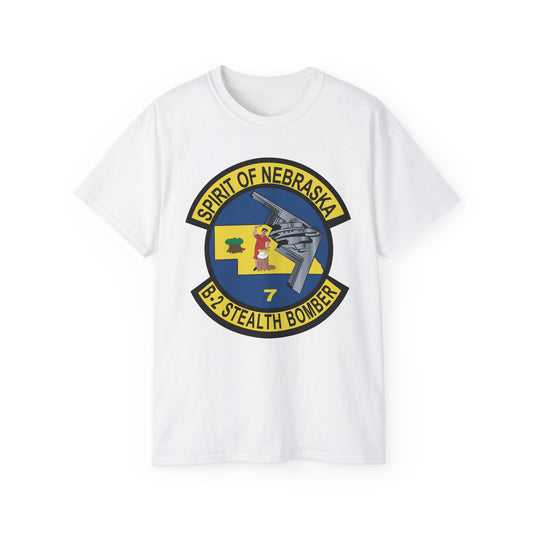 Unisex Ultra Cotton Tee - USAF - B2 - Spirit of Nebraska - Stealth Bomber wo txt X 300