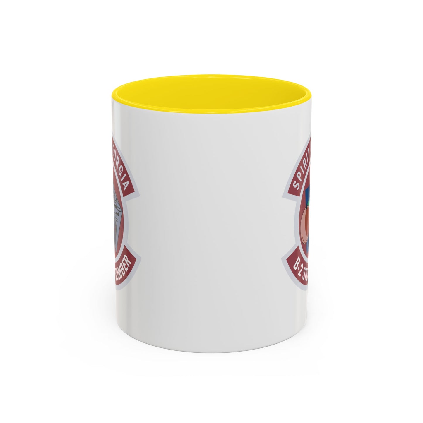 Accent Coffee Mug (11oz & 15oz) - USAF - B2 - Spirit of Georgia - Stealth Bomber wo txt X 300