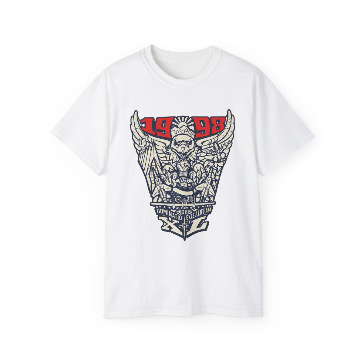 Unisex Ultra Cotton Tee - 1998 Vintage Eagle Aviation