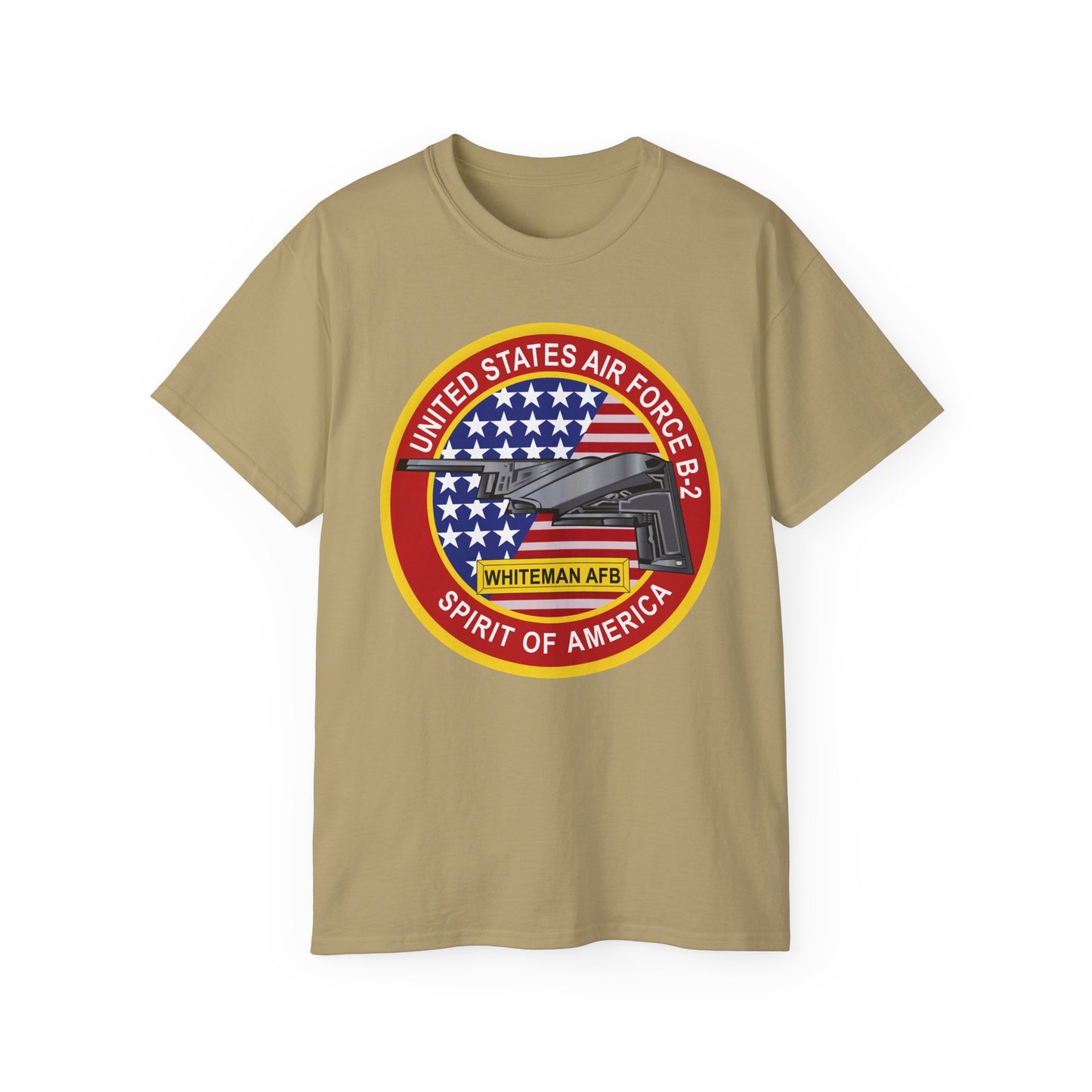 Unisex Ultra Cotton Tee - USAF - B2 - Spirit - Stealth Bomber wo Txt