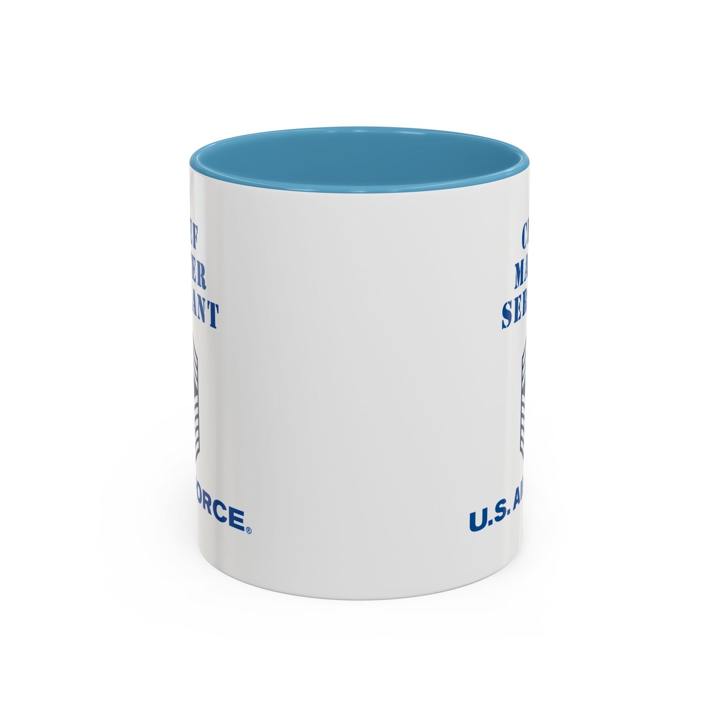 Accent Coffee Mug (11oz & 15oz) - USAF - Chief Master Sergeant (E9a) - 2020 - US Air Force w Text X 300