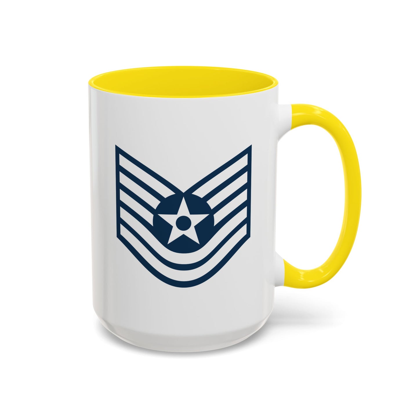 Accent Coffee Mug (11oz & 15oz) - USAF - Technical Sergeant (E6) - 2020