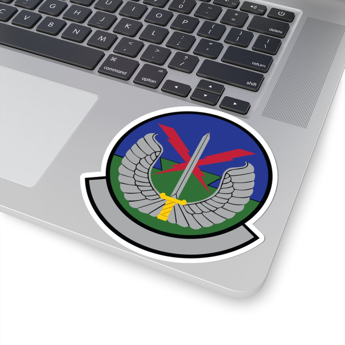 Kiss-Cut Stickers - USAF - 5th Air Support Operations Sq wo txt X 300