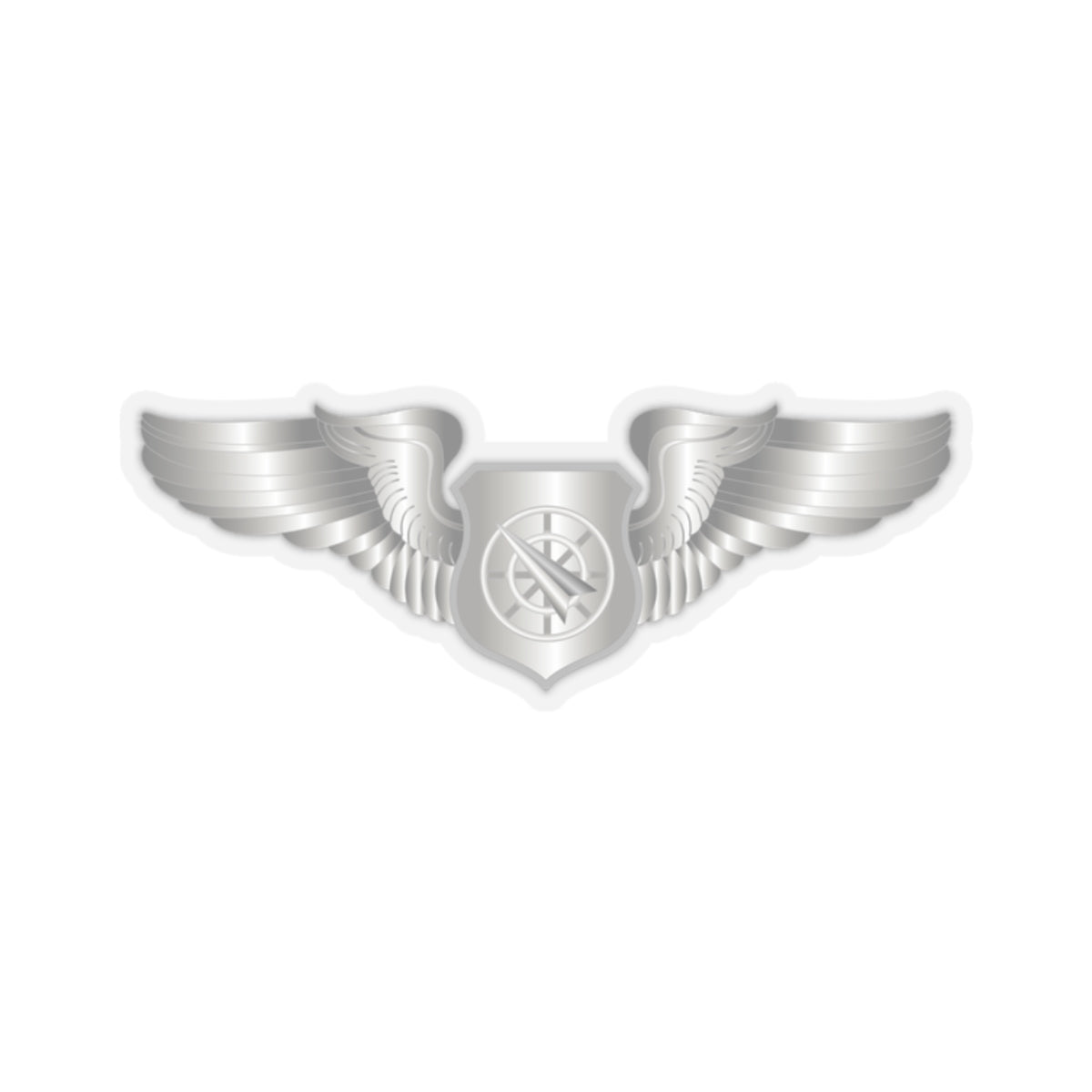 Kiss-Cut Stickers - USAF - Air Battle Manager - Basic Wings wo Txt