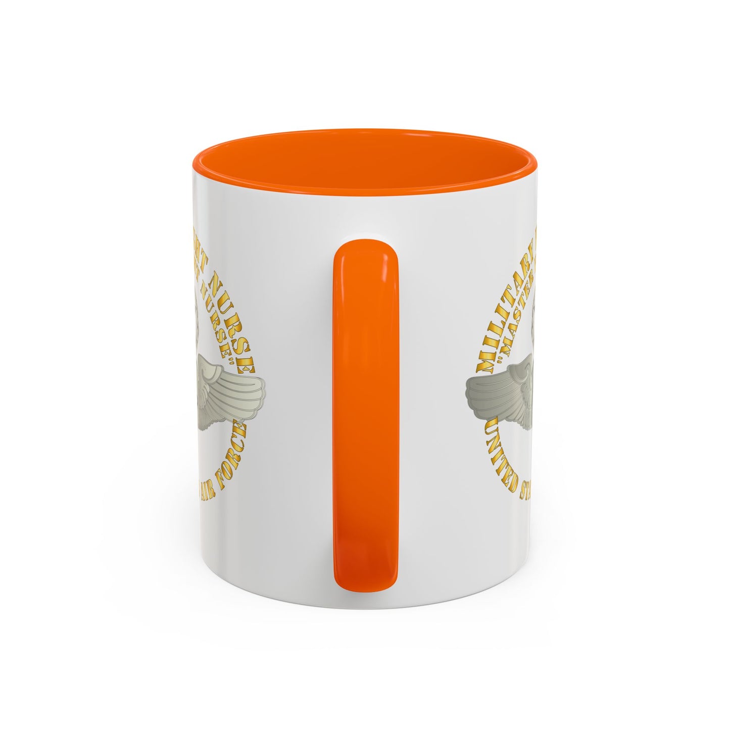 Accent Coffee Mug (11oz & 15oz) - USAF - Military Flight Nurse - Flight Nurse - Master