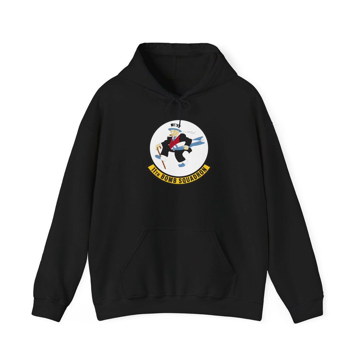 Unisex Heavy Blend Hooded Sweatshirt - USAF - 11th Bomb Squadron wo txt