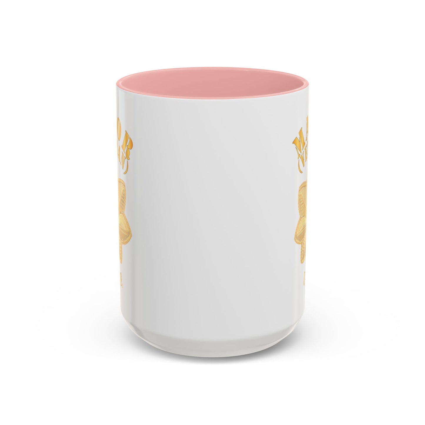 Accent Coffee Mug (11oz & 15oz) - USAF - Major - Veteran - USAF X 300