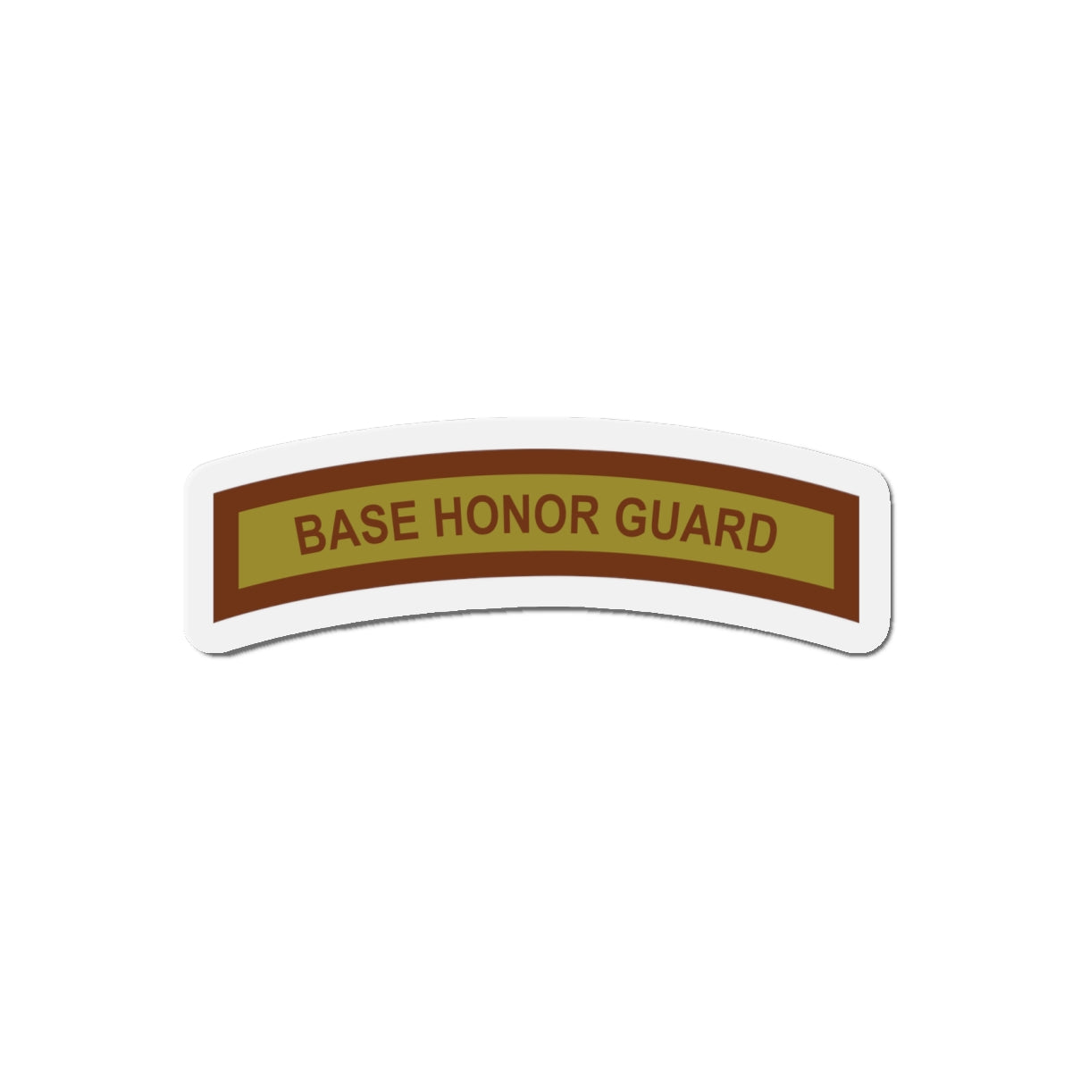 Die-Cut Magnet - USAF - Base Honor Guard Tab - V1