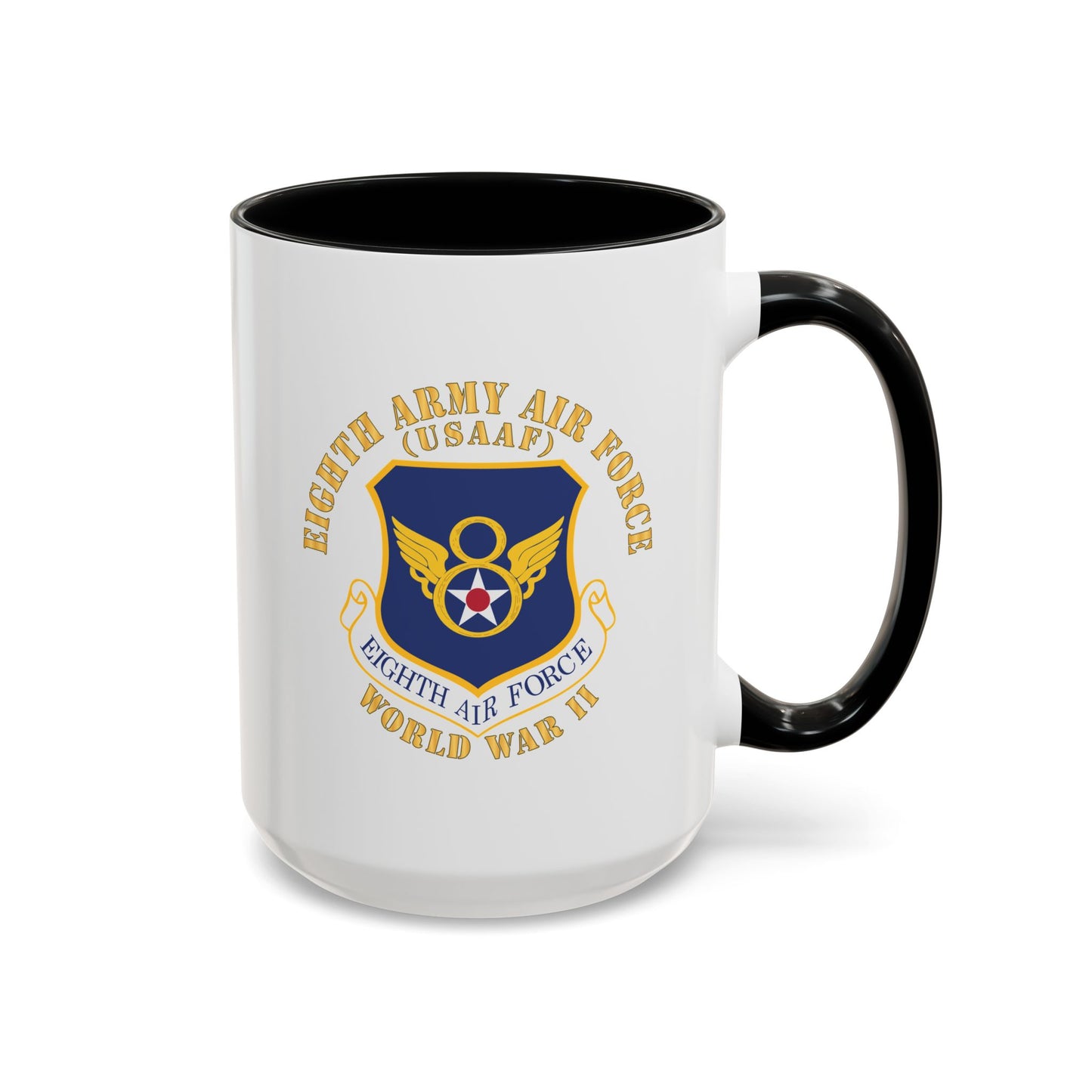 Accent Coffee Mug (11oz & 15oz) - USAF - 8th Air Force - WWII X 300