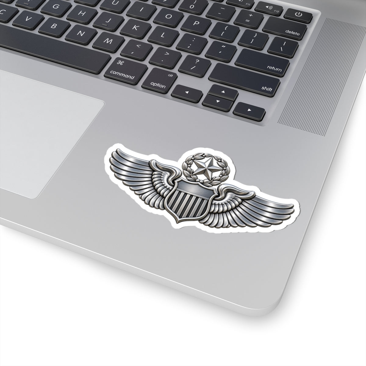 Kiss-Cut Stickers - USAF - Master Pilot Badge wo txt - 3D - Enhanced