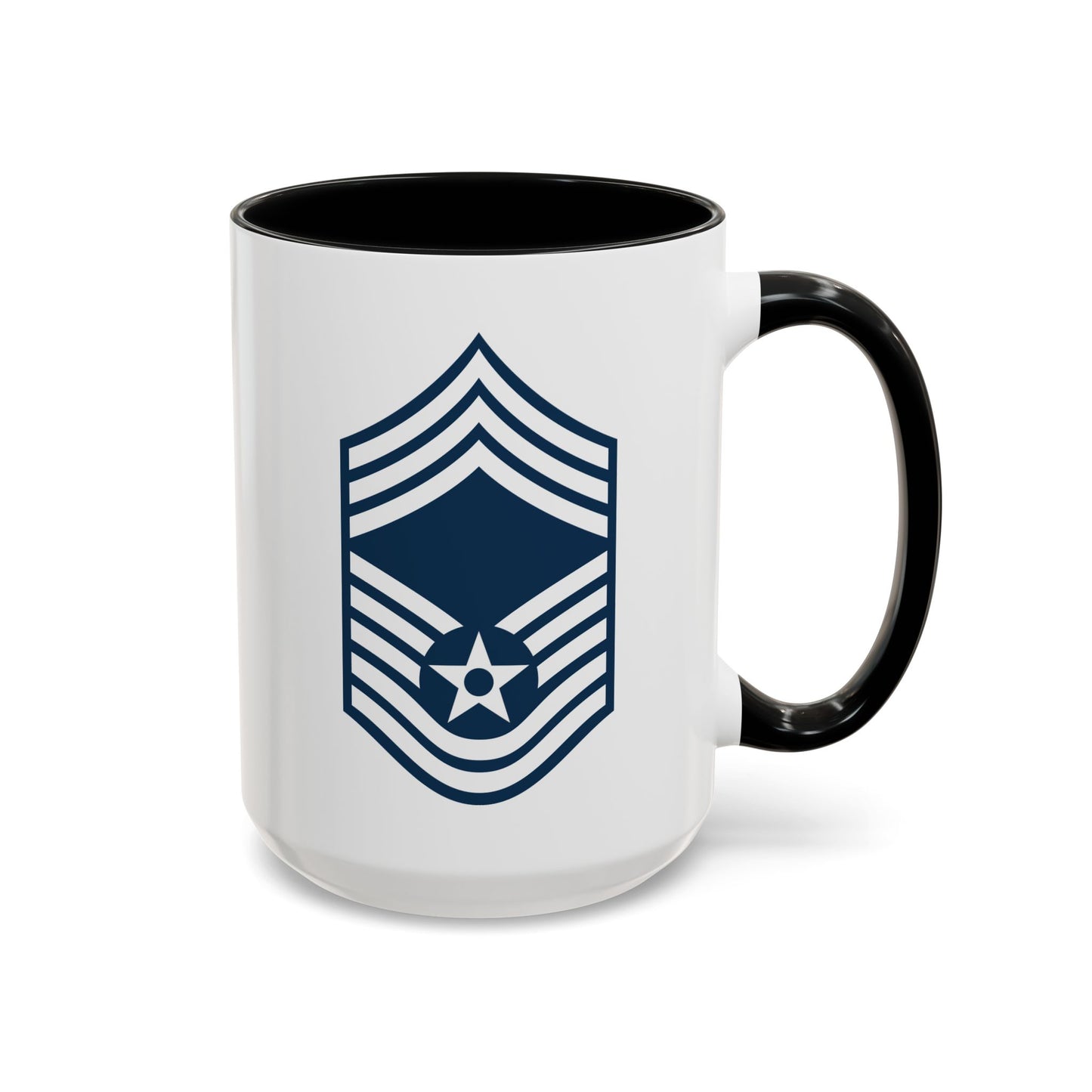 Accent Coffee Mug (11oz & 15oz) - USAF - Chief Master Sergeant (E9a) - 2020