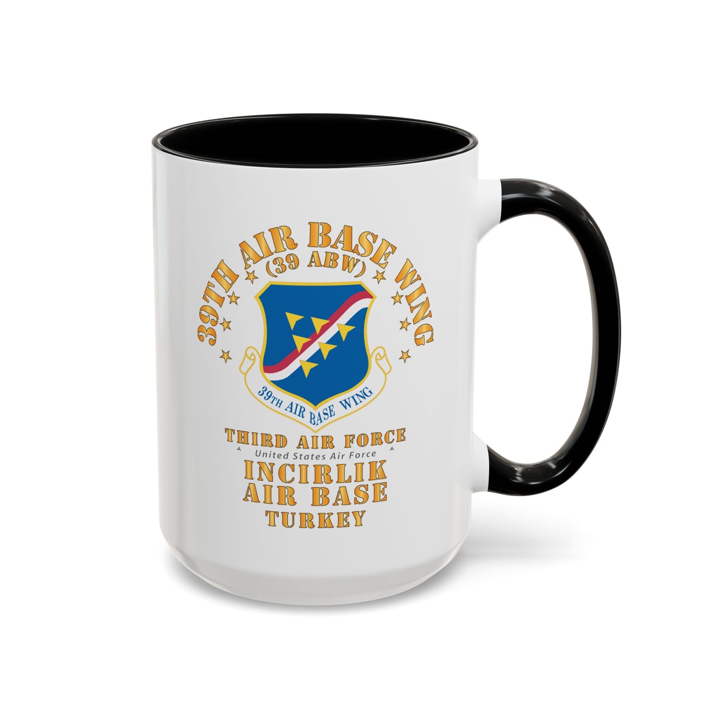 Accent Coffee Mug (11oz & 15oz) - USAF - 39th Air Base Wing - Incirlik AB X 300