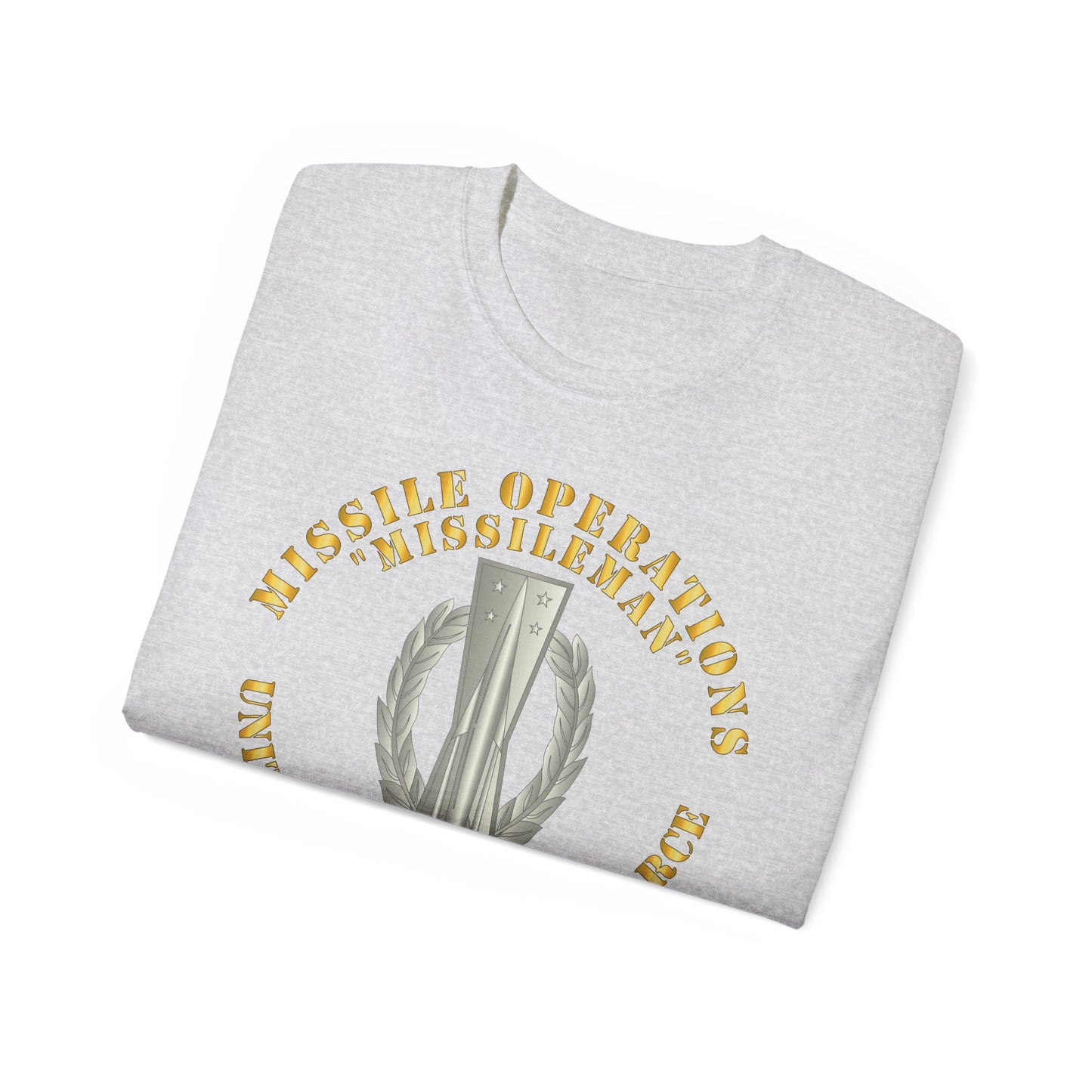 Unisex Ultra Cotton Tee - USAF - Missile Operations - Missileman - Basic