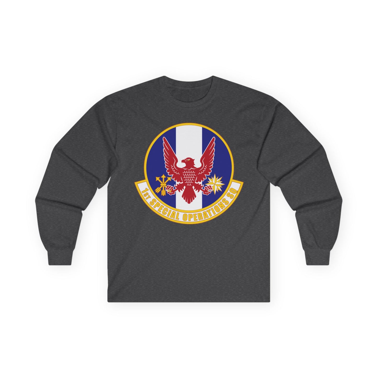 Unisex Ultra Cotton Long Sleeve Tee - USAF - 1st Special Operations Squadron wo txt