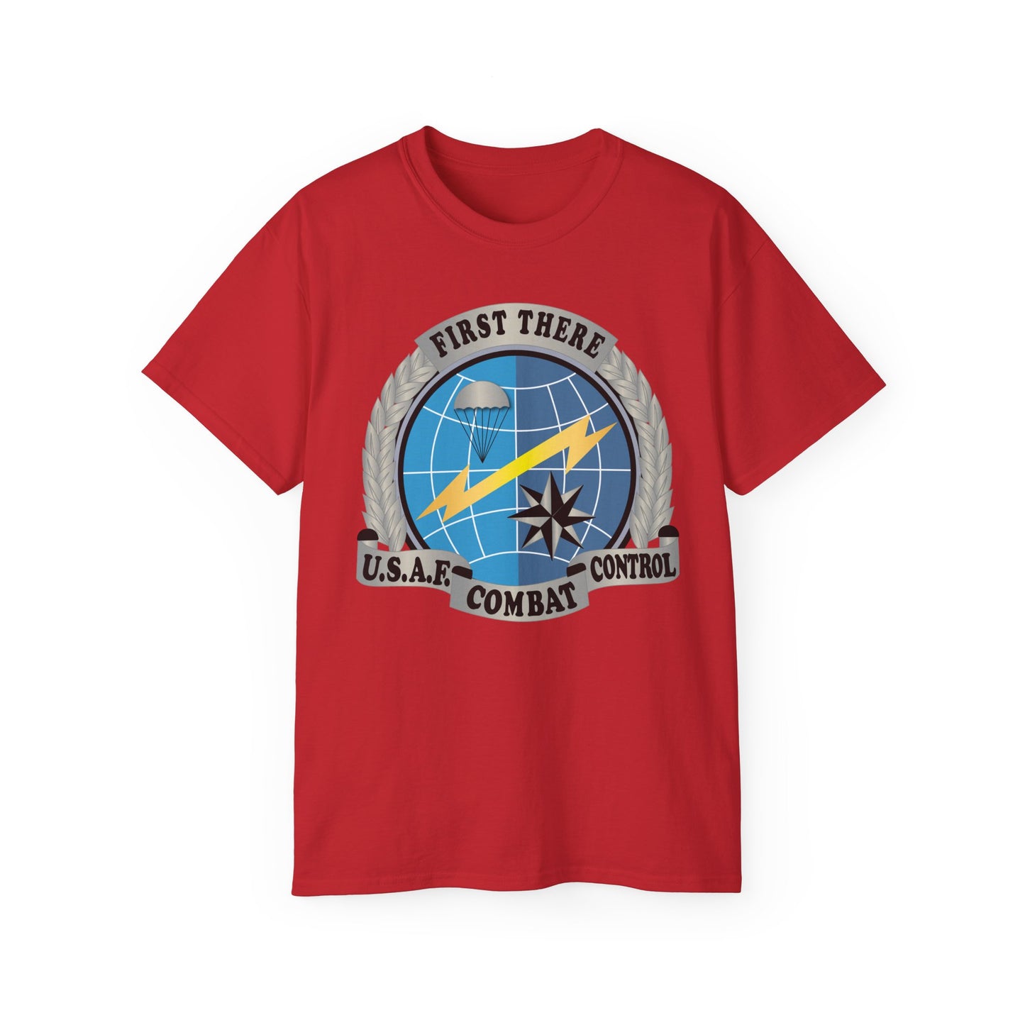 Unisex Ultra Cotton Tee - USAF - Combat Controller Badge No Txt  X 300