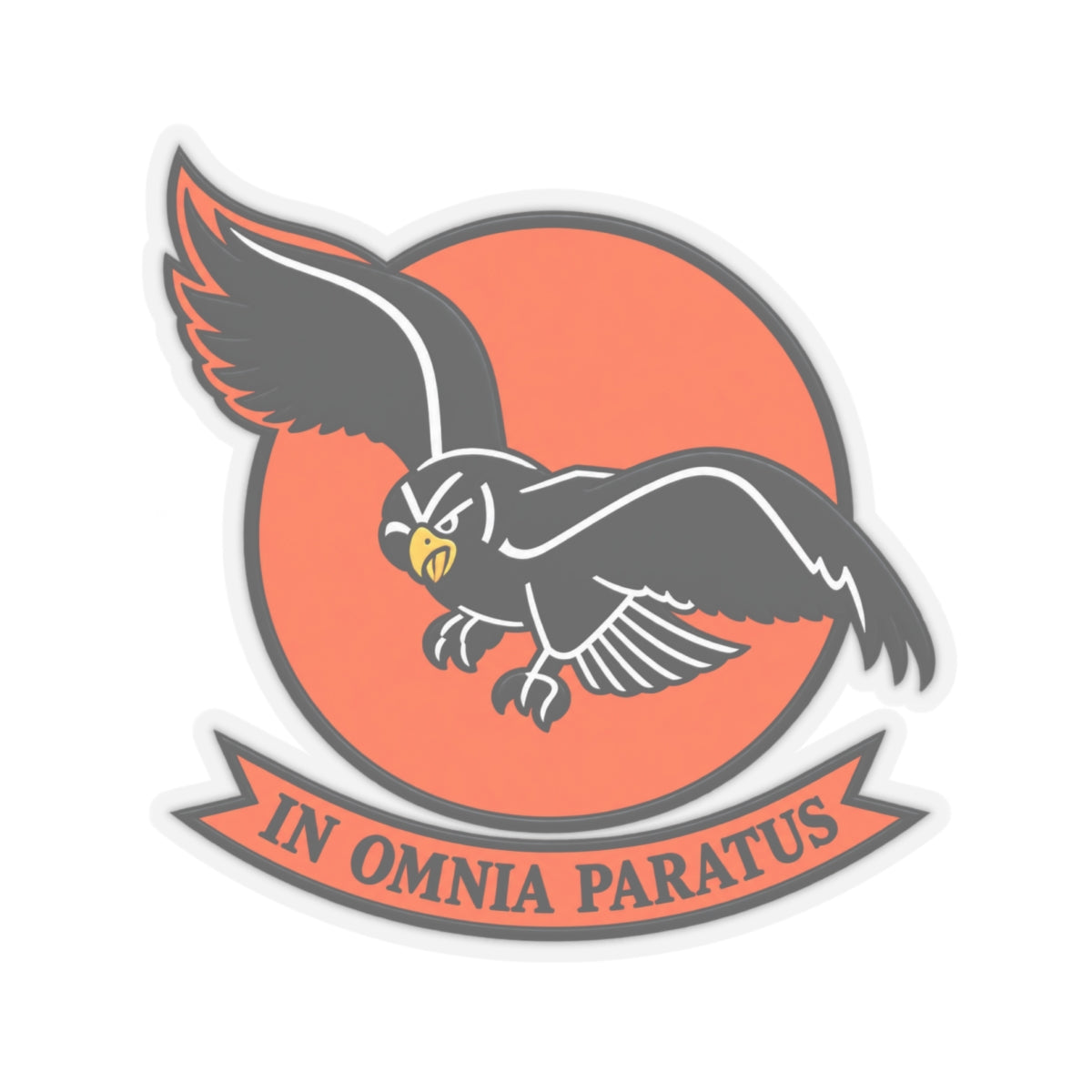 Kiss-Cut Stickers - 98th Fighter-Interceptor Squadron - SSI - wo Txt - 3D - Transparent