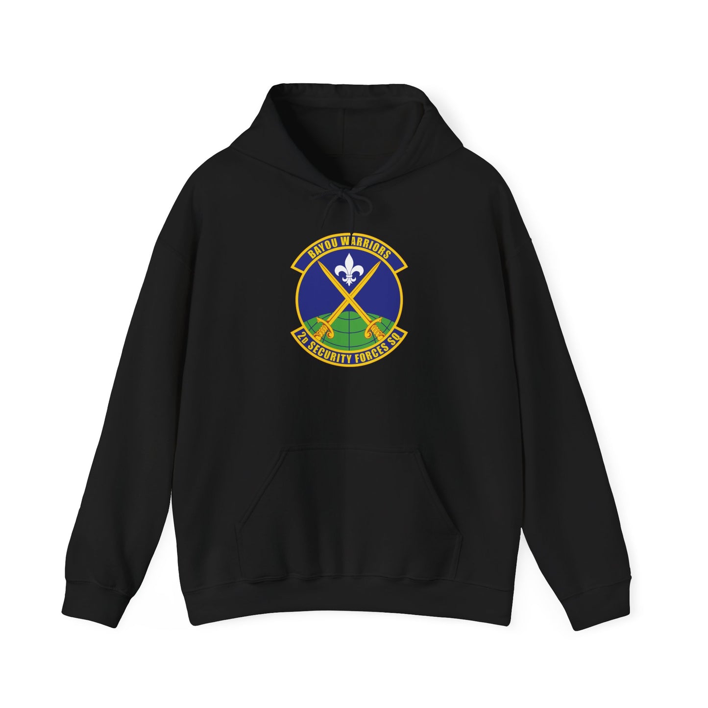Unisex Heavy Blend Hooded Sweatshirt - USAF - 2nd Security Forces Squadron wo txt