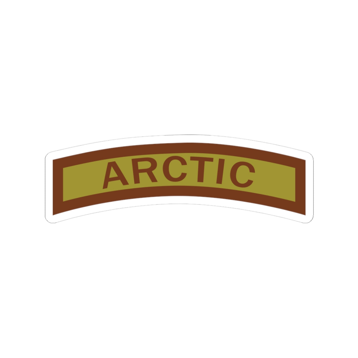 Kiss-Cut Stickers - USAF - ARCTIC Tab