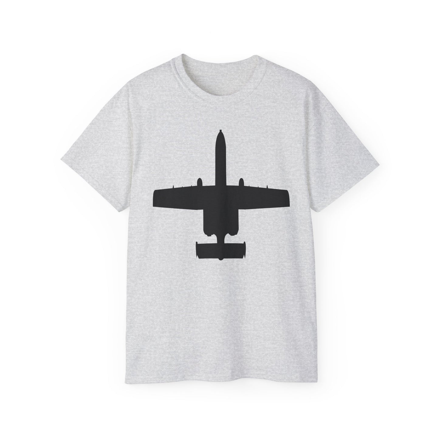 Unisex Ultra Cotton Tee - Aircraft - USAF - A-10 Thunderbolt II - Top - Silhouette X 300