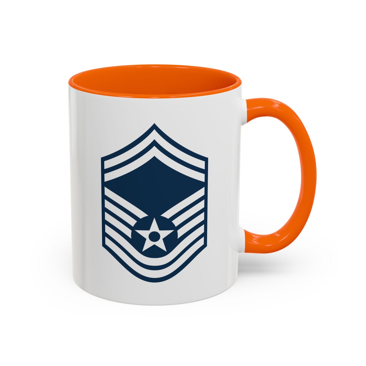 Accent Coffee Mug (11oz & 15oz) - USAF - Senior Master Sergeant (E8a) - 2020