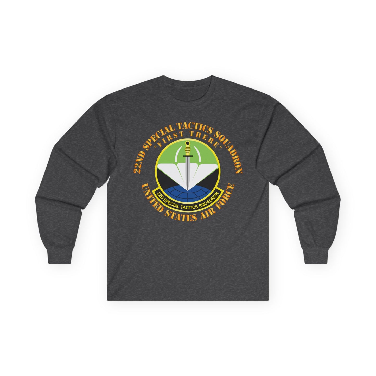 Unisex Ultra Cotton Long Sleeve Tee - USAF - 22nd Special Tactics Squadron - First There X 300