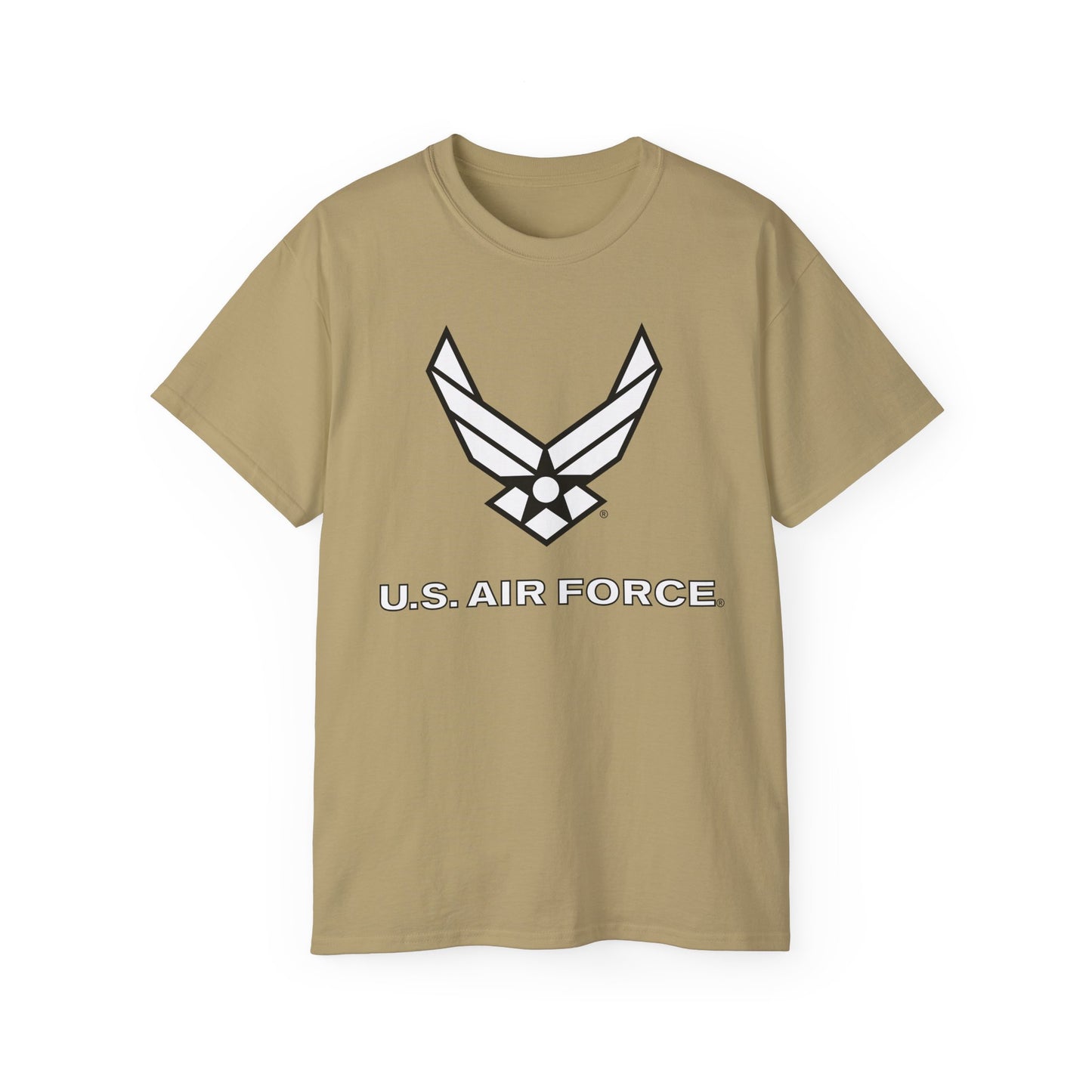 Unisex Ultra Cotton Tee - USAF Logo, TM Txt - U S Air Force - LA