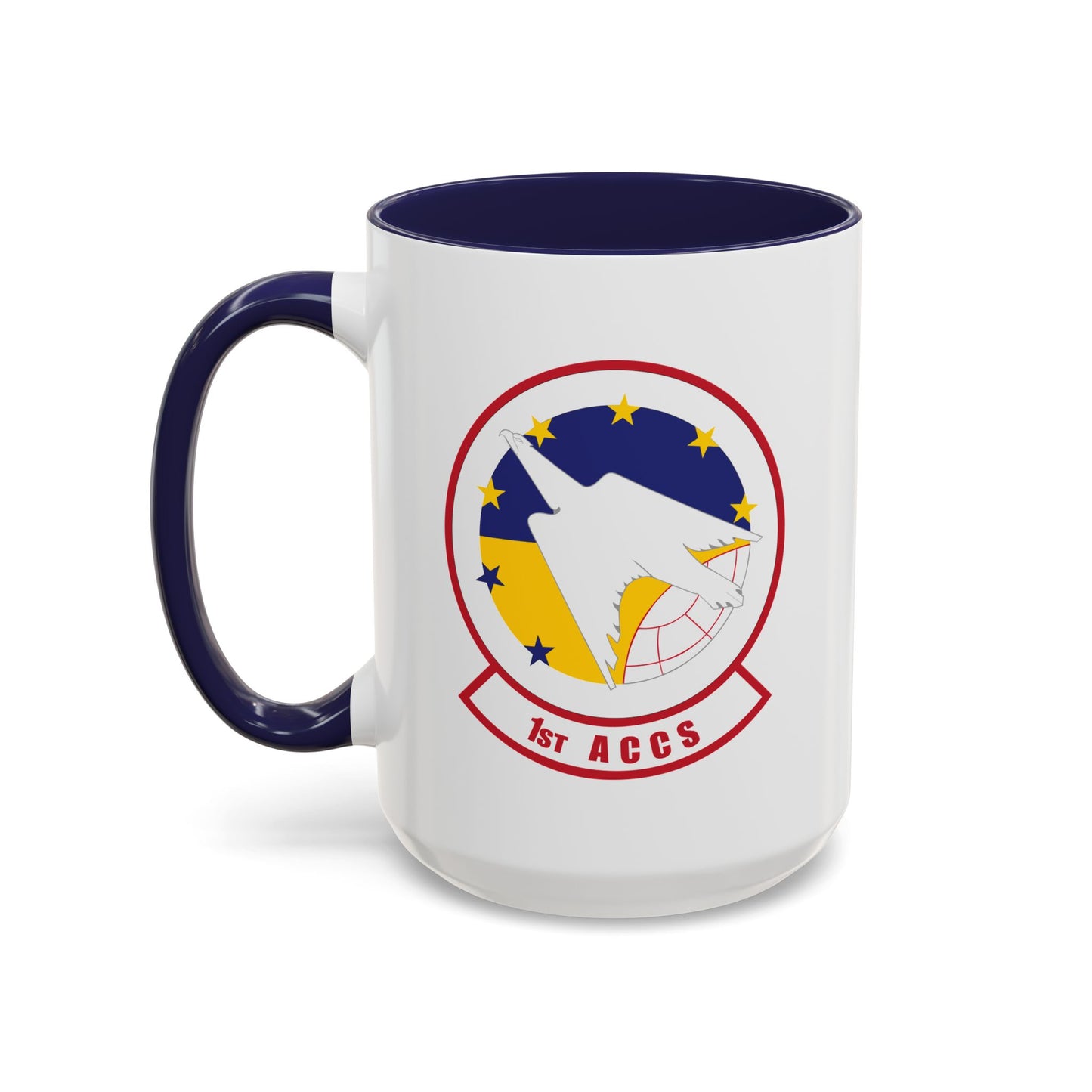 Accent Coffee Mug (11oz & 15oz) - USAF - 1st Airborne Command Control Squadron (ACC) wo txt X 300