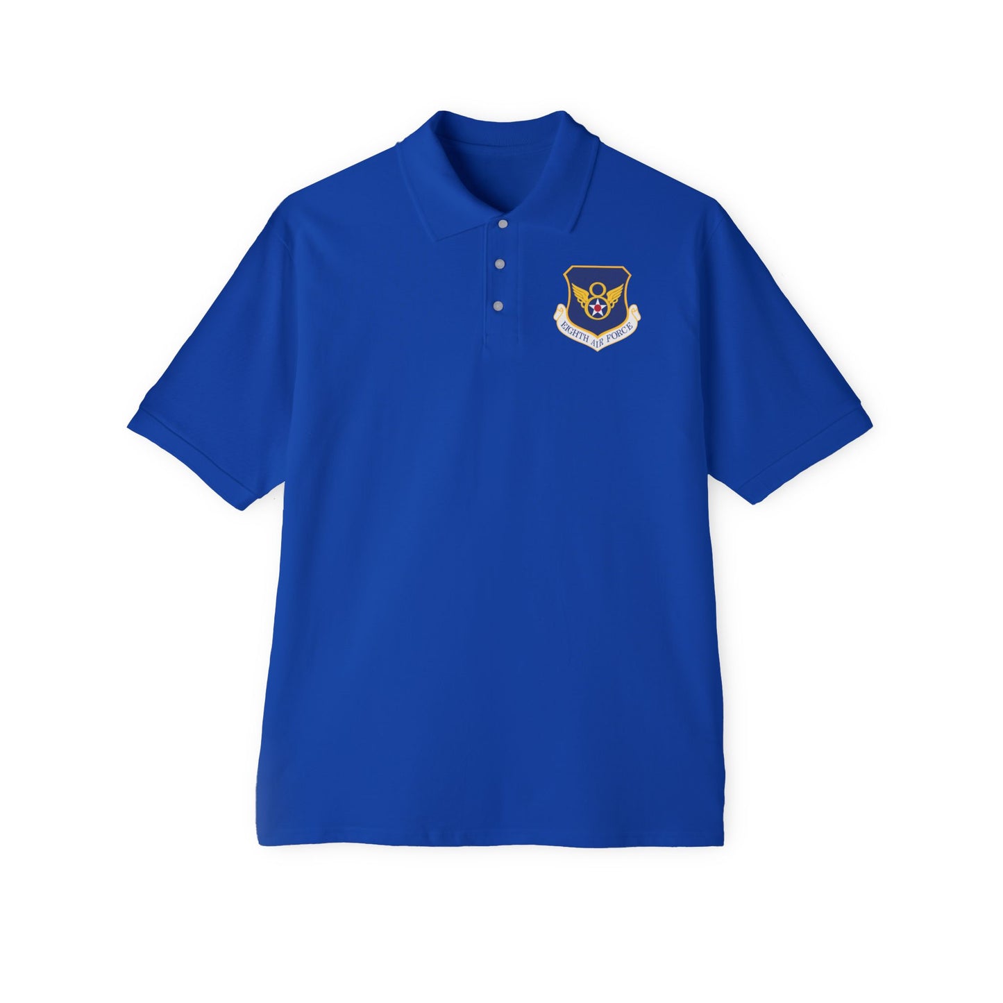 Men's Piqué Polo - USAF - 8th Air Force wo txt X 300