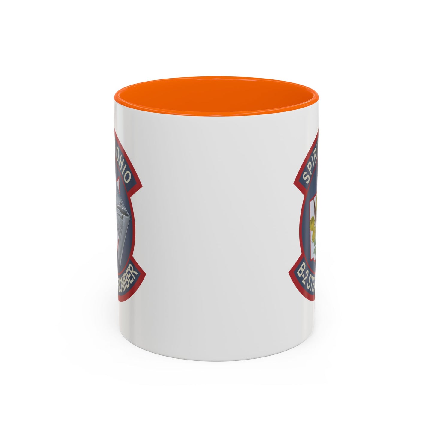 Accent Coffee Mug (11oz & 15oz) - USAF - B2 - Spirit of Ohio - Stealth Bomber wo txt X 300