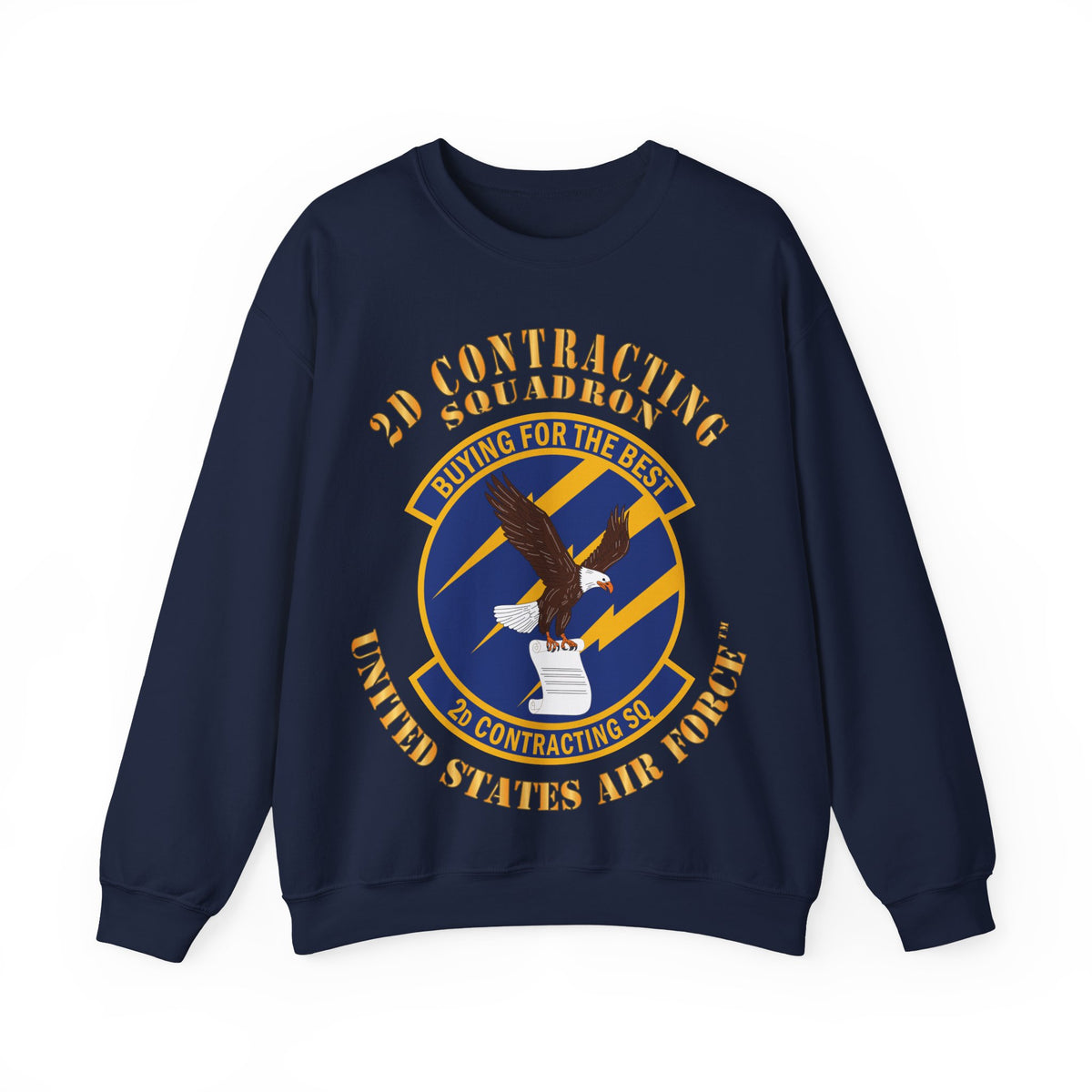 Crewneck Sweatshirt - USAF - 2d Contracting Squadron