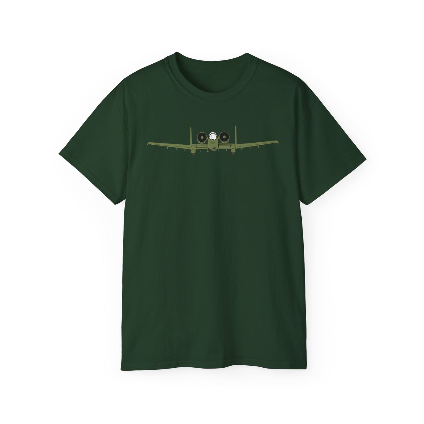Unisex Ultra Cotton Tee - Aircraft - USAF - A-10 Thunderbolt II - Front X 300