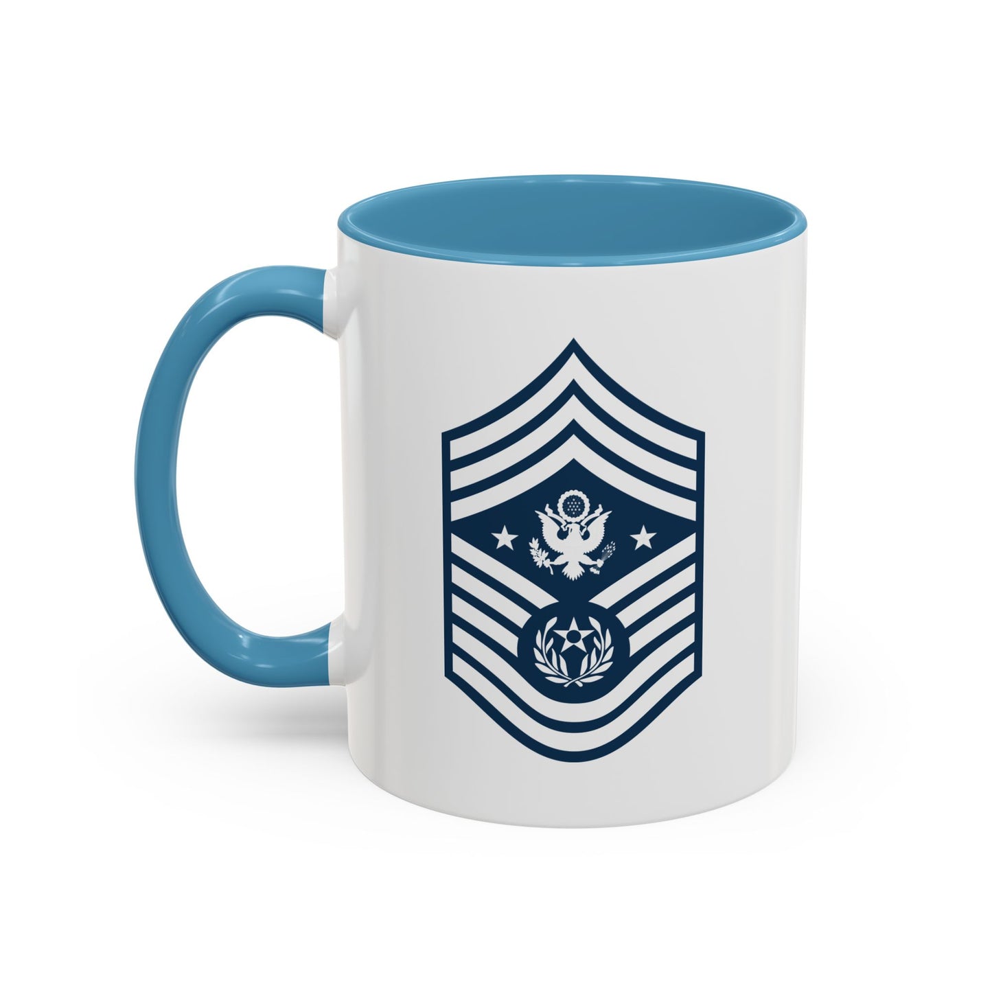 Accent Coffee Mug (11oz & 15oz) - USAF - Chief Master Sergeant of the Air Force (E9d) - 2020
