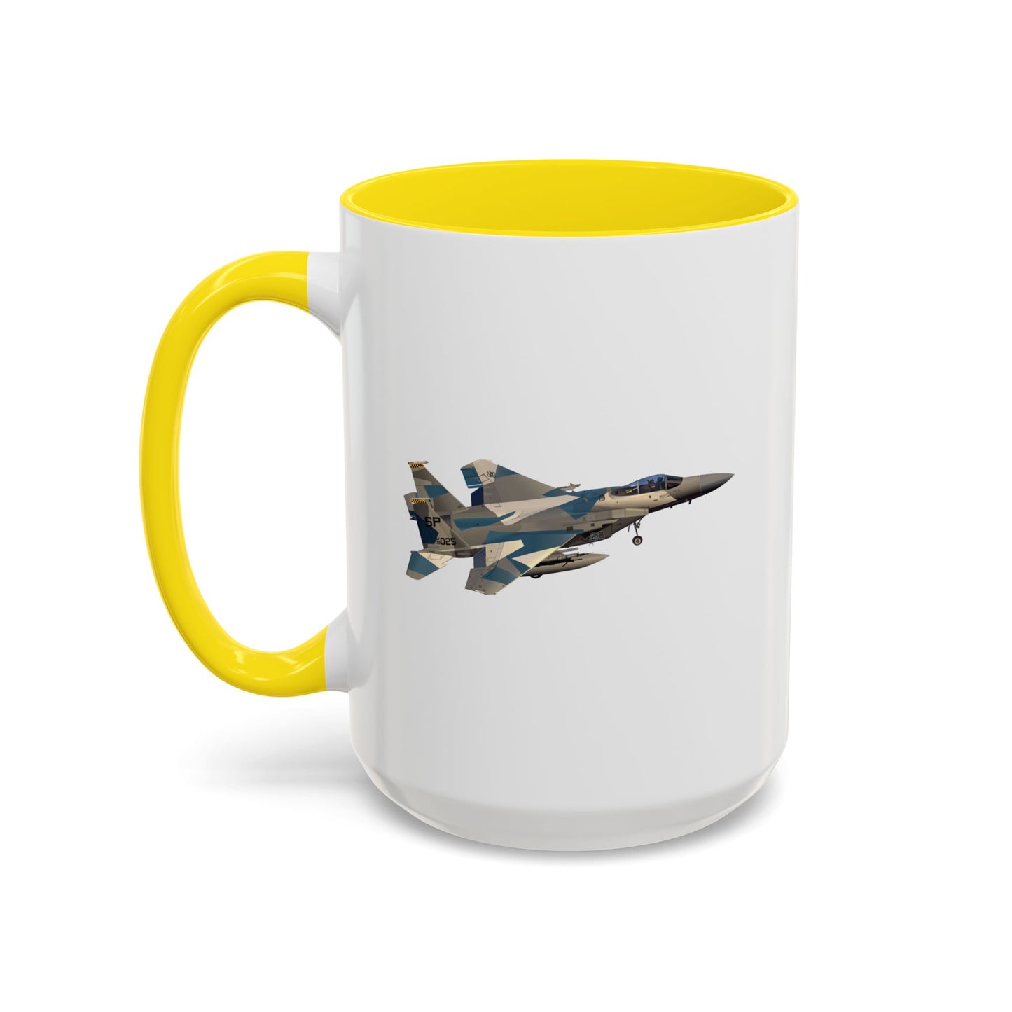 Accent Coffee Mug (11oz & 15oz) - USAF - F15 Eagle wo txt