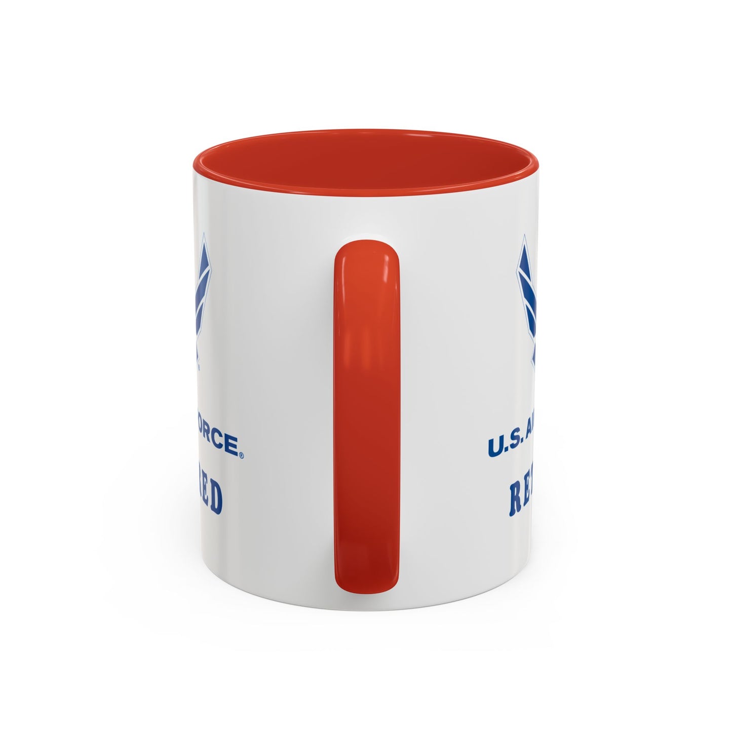Accent Coffee Mug (11oz & 15oz) - USAF - Air Force - Retired X 300
