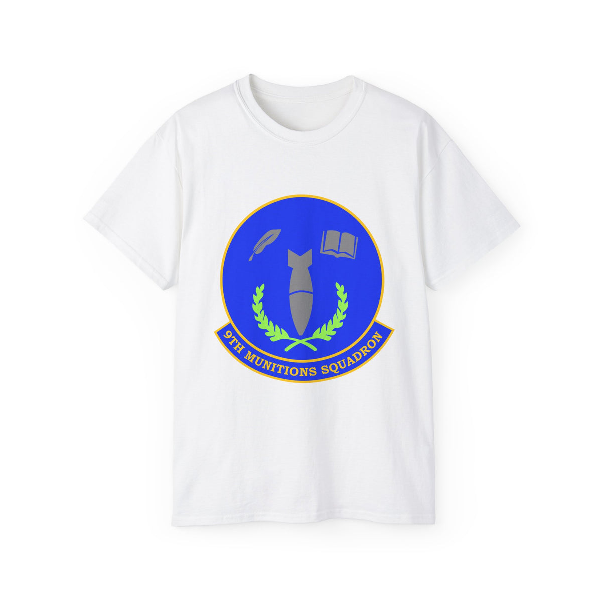 Unisex Ultra Cotton Tee - USAF - 9th Munitions Squadron wo txt X 300
