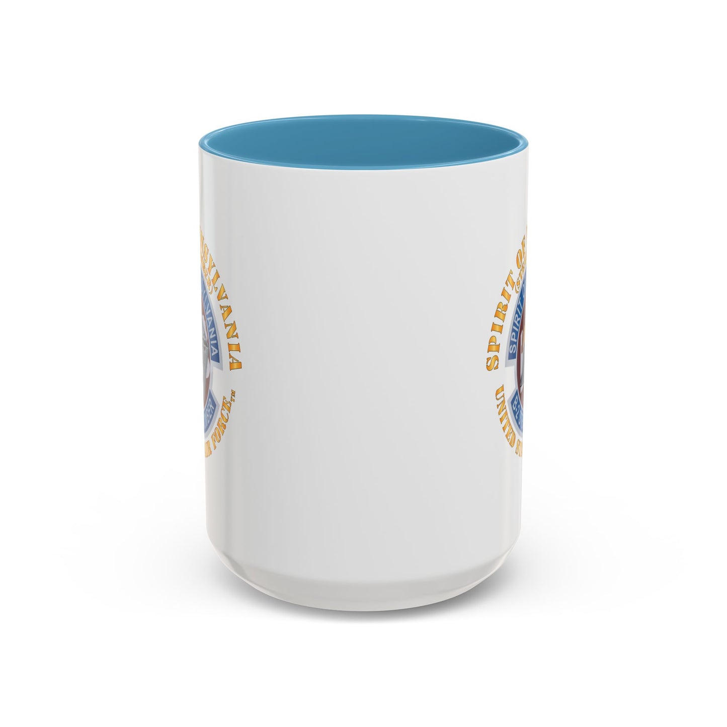 Accent Coffee Mug (11oz & 15oz) - USAF - B2 - Spirit of Pennsylvania Stealth Bomber X 300