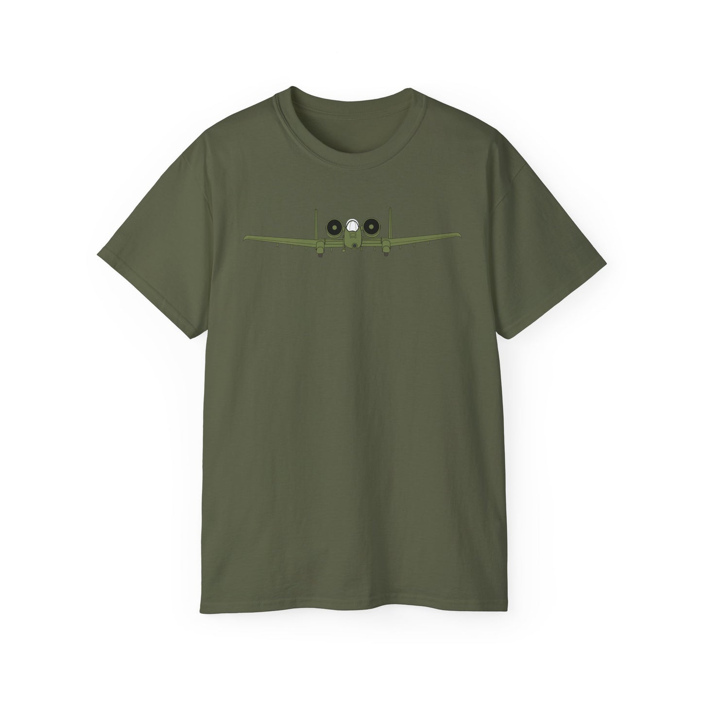 Unisex Ultra Cotton Tee - Aircraft - USAF - A-10 Thunderbolt II - Front X 300