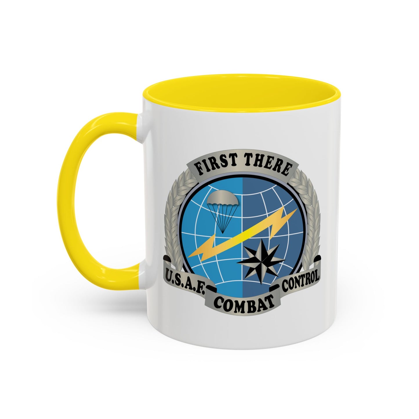 Accent Coffee Mug (11oz & 15oz) - USAF - Combat Controller Badge No Txt  X 300