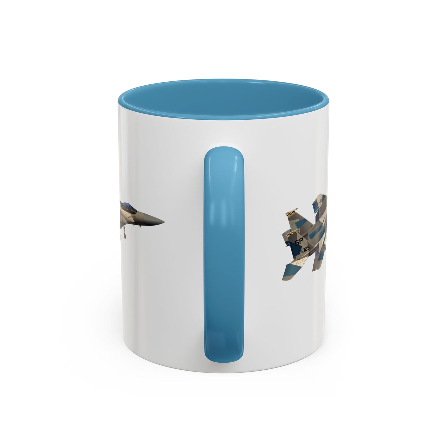 Accent Coffee Mug (11oz & 15oz) - USAF - F15 Eagle wo txt