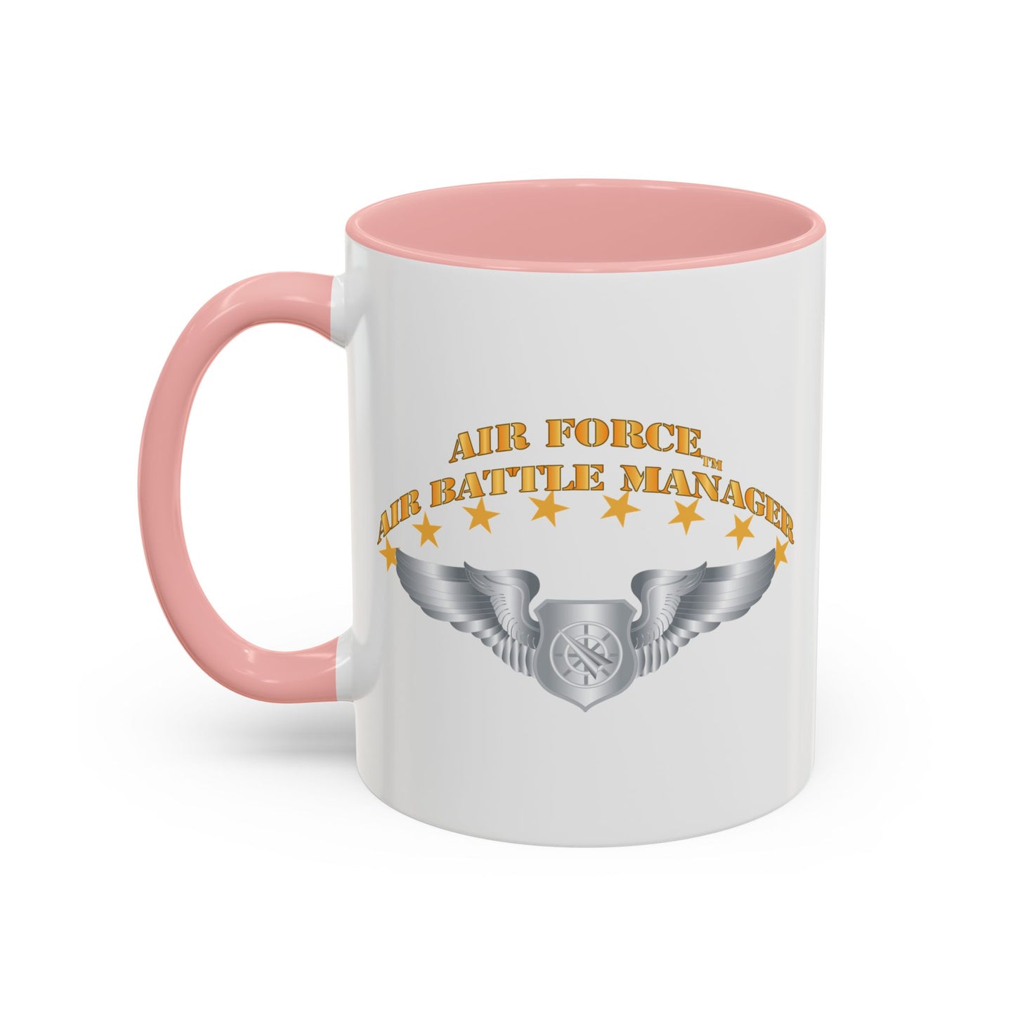 Accent Coffee Mug (11oz & 15oz) - USAF - Air Battle Manager - Basic Wings X 300