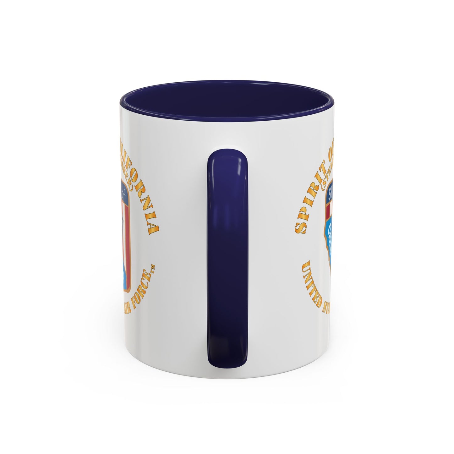 Accent Coffee Mug (11oz & 15oz) - USAF - B2 - Spirit of California - Stealth Bomber X 300