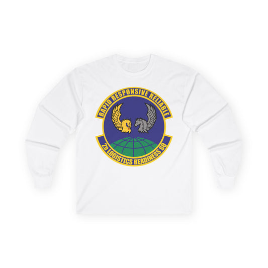 Unisex Ultra Cotton Long Sleeve Tee - USAF - 2d Logistics Readiness Squadron wo txt