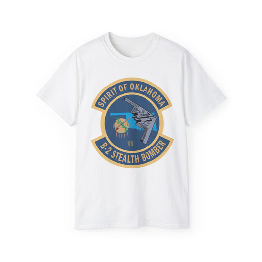 Unisex Ultra Cotton Tee - USAF - B2 - Spirit of Oklahoma - Stealth Bomber wo txt X 300