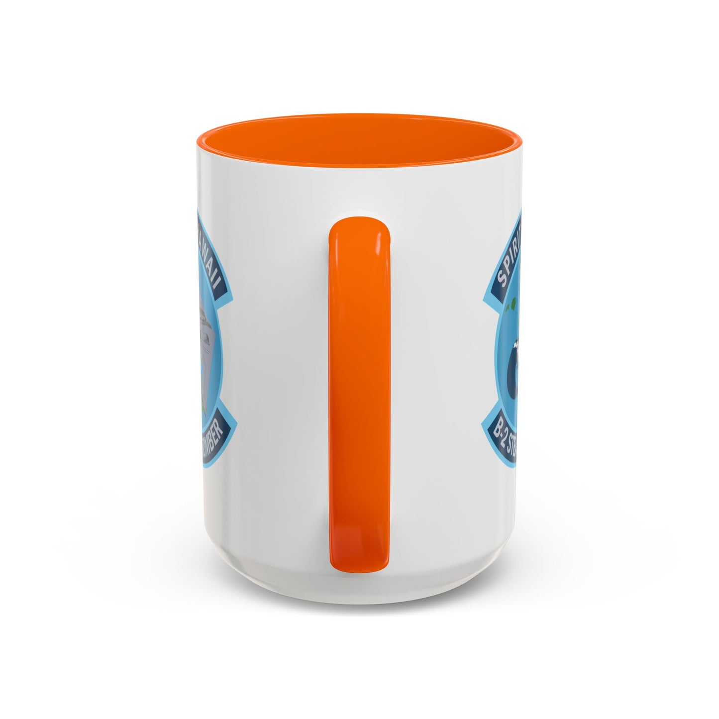 Accent Coffee Mug (11oz & 15oz) - USAF - B2 - Spirit of Hawaii - Stealth Bomber wo txt X 300