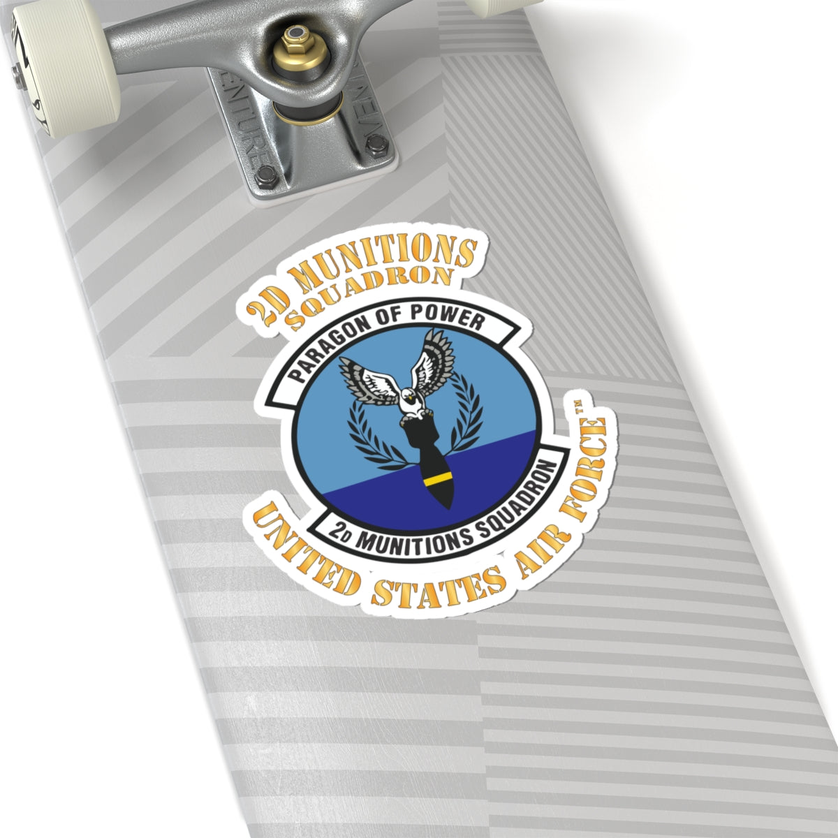 Kiss-Cut Stickers - USAF - 2nd Munitions Squadron