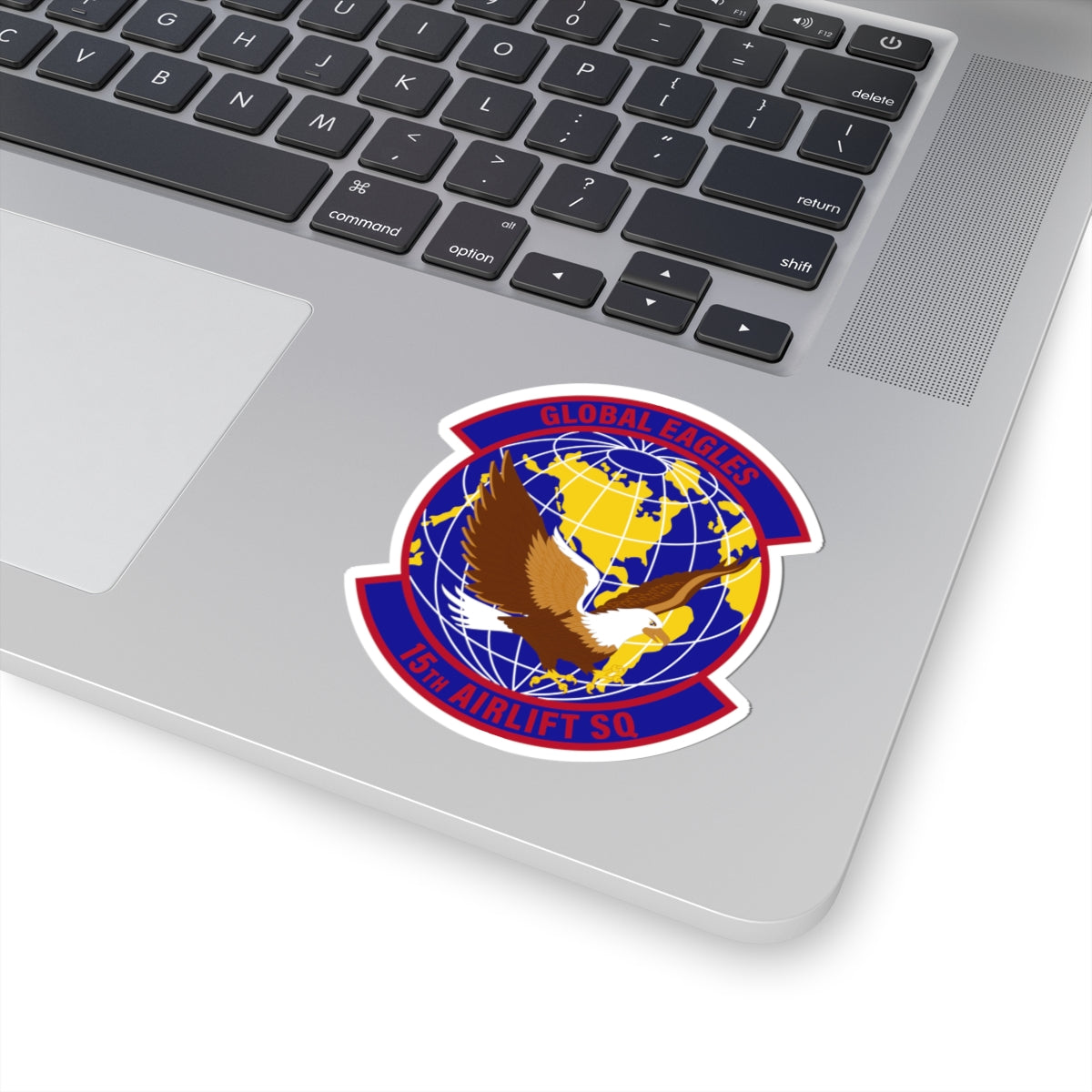 Kiss-Cut Stickers - USAF - 15th Airlift Squadron wo txt