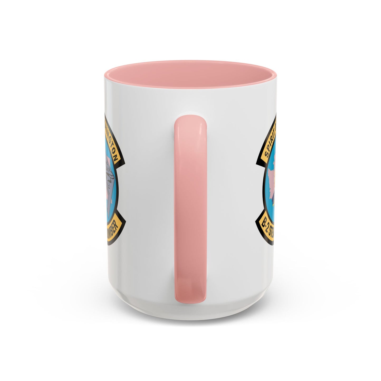 Accent Coffee Mug (11oz & 15oz) - USAF - B2 - Spirit of Washington - Stealth Bomber wo txt X 300