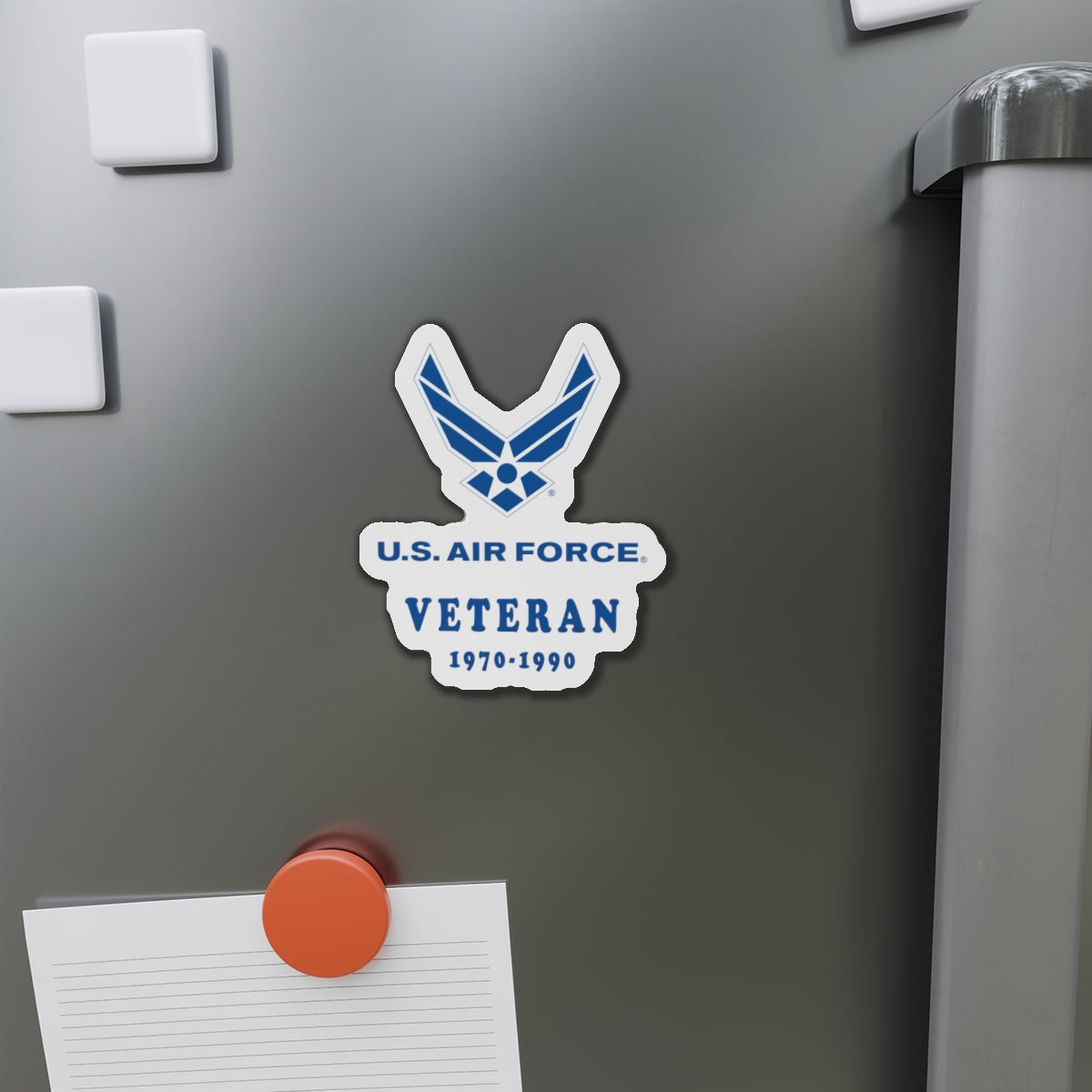 Die-Cut Magnet - USAF - Air Force - Veteran w years