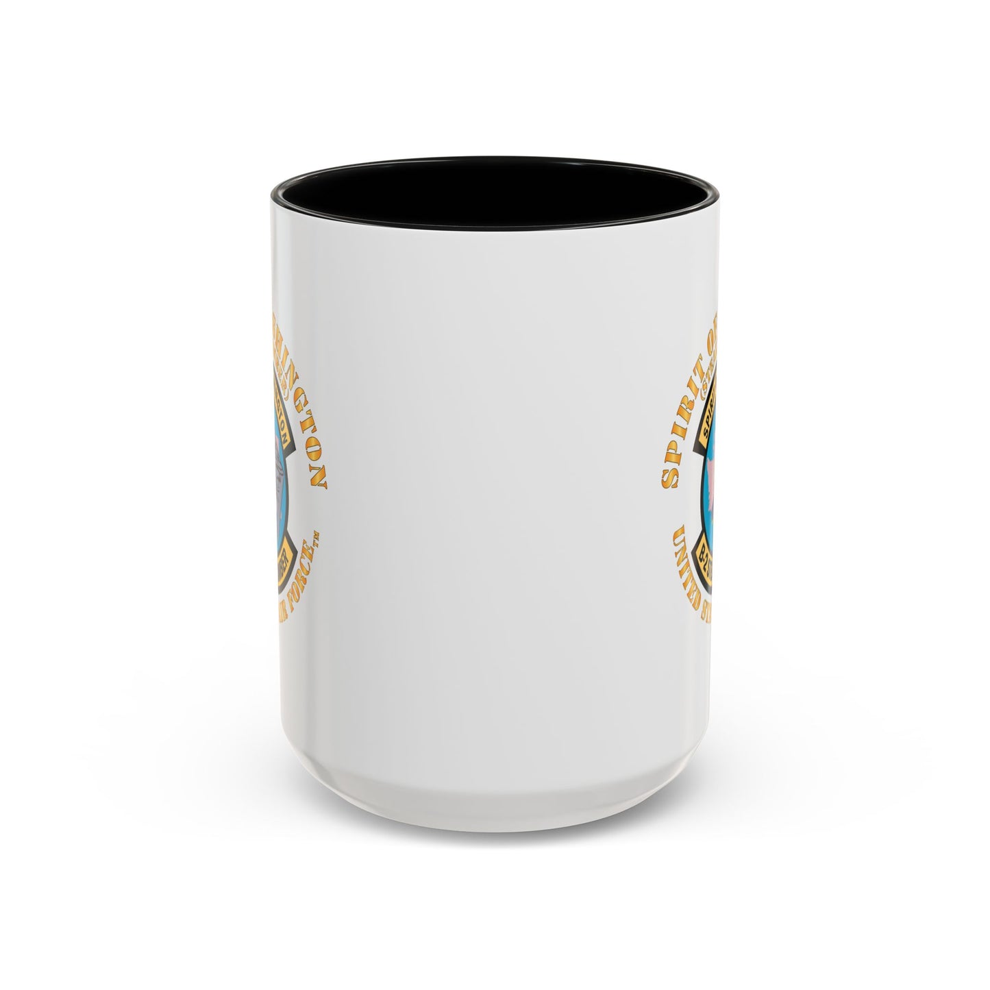 Accent Coffee Mug (11oz & 15oz) - USAF - B2 - Spirit of Washington - Stealth Bomber X 300